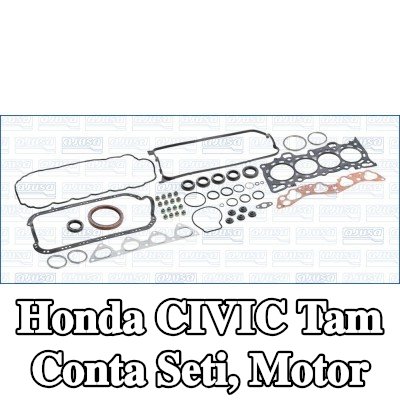 AJUSA Tam Conta Seti, silindir kapağı contalı motor, valf gövdesi contalı, MULTILAYER STEEL — 2000 Honda Civic
