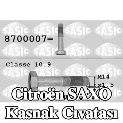 SASIC Kasnak Cıvatası — Citroën Saxo
