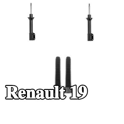 MONROE مجموعة التعليق، ممتصات الصدمات — Renault 19