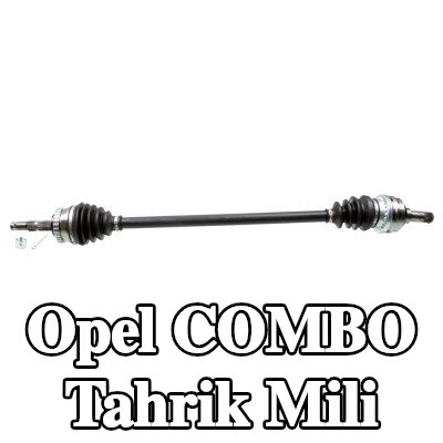 FEBI BILSTEIN Tahrik mili Ön Aks Sağ, somunlu, Çatlak Pim ile — Opel Combo