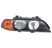 HELLA Far Sağ, H7, H7/HB3, HB3, P21W, W5W, far seviyeleme motorlu, ampuller olmadan, Sinyal rengi: sarı (kehribar) — 2000 BMW 5 Series (3)