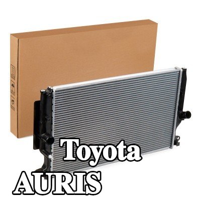 RIDEX مبرد المحرك بدون إطار — 2006 Toyota Auris