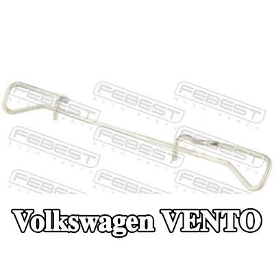 FEBEST زنبرك، وسادة فرامل قرصية — Volkswagen Vento
