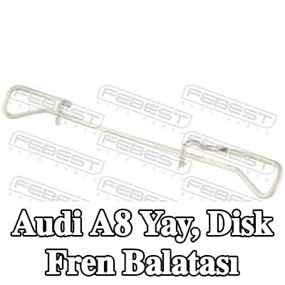 FEBEST Yay, disk fren balatası — Audi A8