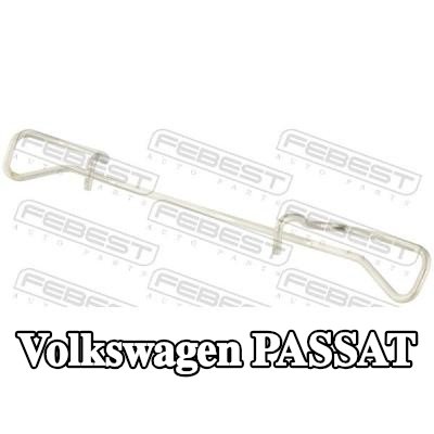 FEBEST زنبرك، وسادة فرامل قرصية — Volkswagen Passat