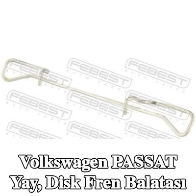 FEBEST Yay, disk fren balatası — Volkswagen Passat