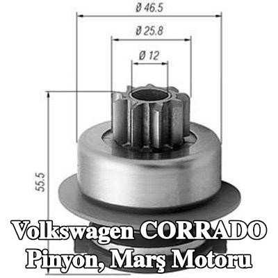 MAGNETI MARELLI Pinyon, marş motoru — Volkswagen Corrado