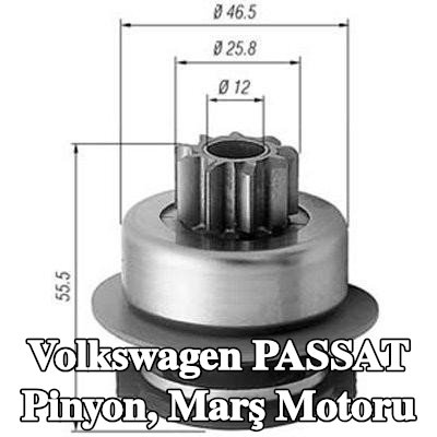 MAGNETI MARELLI Pinyon, marş motoru — 1990 Volkswagen Passat
