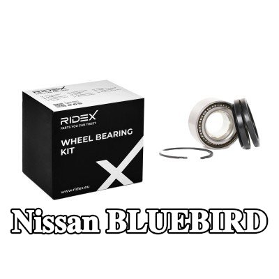 RIDEX طقم محامل العجلات للمحور الأمامي كلا الجانبين — 1990 Nissan Bluebird