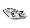 VAN WEZEL Far Sağ, H7/H7, far seviyeleme motoru olmadan, Lens Rengi (yön göstergesi): Kristal berraklığında — 2011 Mercedes-Benz A-Class (2)