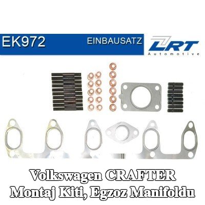 LRT Montaj Kiti, egzoz manifoldu — Volkswagen Crafter