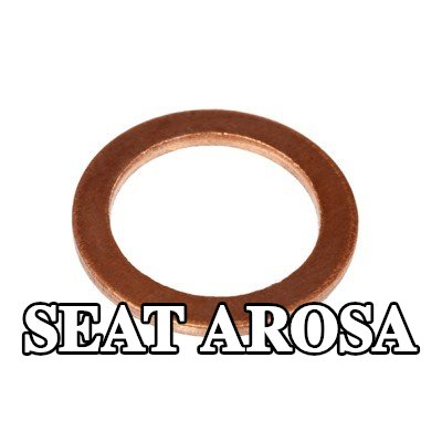 FEBI BILSTEIN حشية سدادة حوض الزيت من النحاس, Inner Diameter: 14mm — SEAT Arosa
