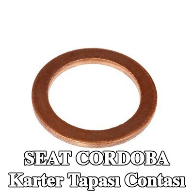 FEBI BILSTEIN Karter tapası rondelası Bakır, Inner Diameter: 14mm — 2002 SEAT Cordoba