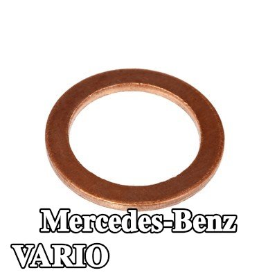 FEBI BILSTEIN حشية سدادة حوض الزيت من النحاس, Inner Diameter: 14mm — 2000 Mercedes-Benz Vario