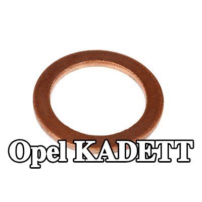 FEBI BILSTEIN حشية سدادة حوض الزيت من النحاس, Inner Diameter: 14mm — Opel Kadett