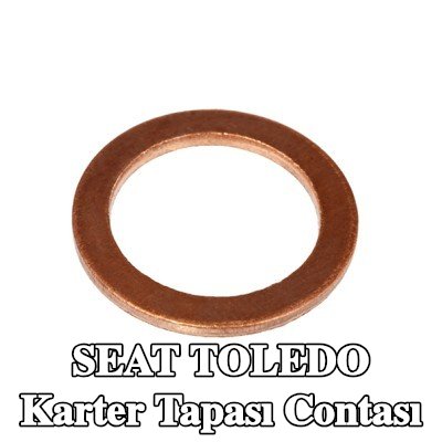 FEBI BILSTEIN Karter tapası rondelası Bakır, Inner Diameter: 14mm — 1997 SEAT Toledo