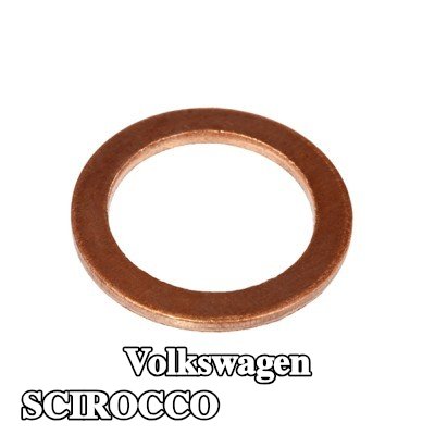 FEBI BILSTEIN حشية سدادة حوض الزيت من النحاس, Inner Diameter: 14mm — 1990 Volkswagen Scirocco