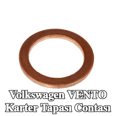 FEBI BILSTEIN Karter tapası rondelası Bakır, Inner Diameter: 14mm — Volkswagen Vento