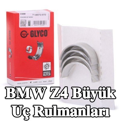 GLYCO Bronz kaplı çelik sırtlı büyük uç rulmanları — BMW Z4