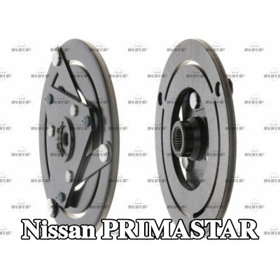 NRF اللوحة المدفوعة، ضاغط القابض المغناطيسي — Nissan Primastar