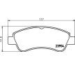 HELLA Fren balatası seti 19mm, fren kaliperi vidaları ile, aksesuarlarla — Opel Rocks-e (4)
