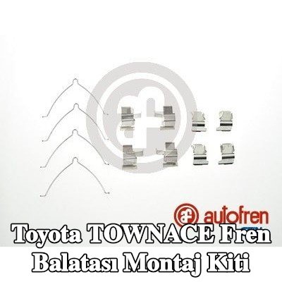 AUTOFREN SEINSA Fren balatası montaj kiti Ön Aks — Toyota Townace