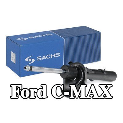 SACHS ممتص الصدمات للمحور الأمامي الأيسر, ضغط الغاز, دعامة نظام التعليق — Ford C-max