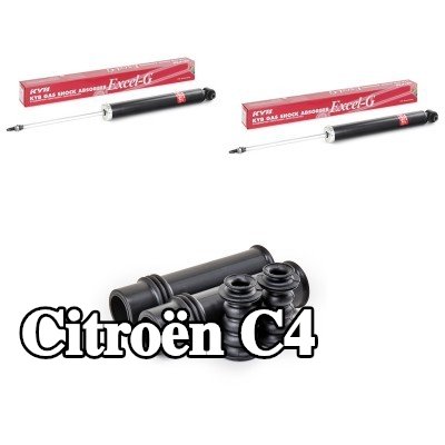 KYB مجموعة التعليق، ممتصات الصدمات — 2004 Citroën C4