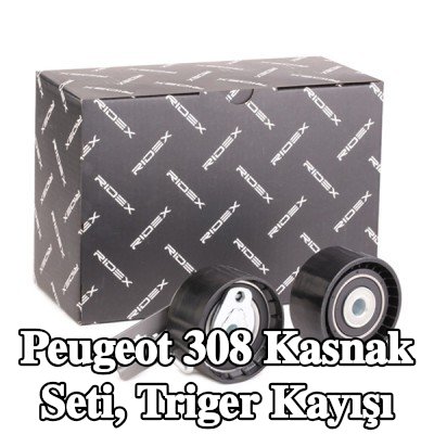 RIDEX Kasnak Seti, triger kayışı — Peugeot 308