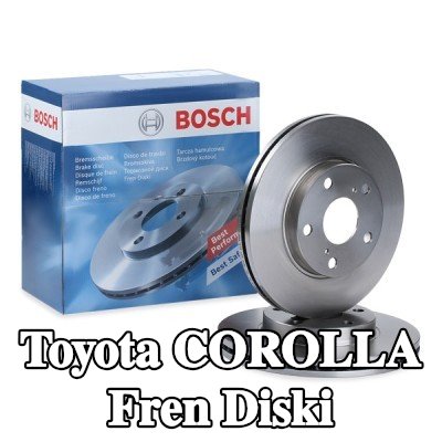 BOSCH Fren diski Dış Çap: 273mm, Havalandırmalı, Yağlanmış — 2012 Toyota Corolla
