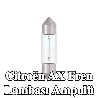 RING Fren lambası ampulü — Citroën Ax