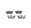 BOSCH Fren balatası seti 15, 5mm, gıcırtı önleyici plaka ile, montaj kılavuzu ile, piston klipsli — Honda Stepwgn (2)