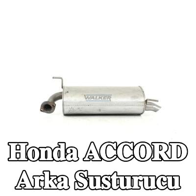 WALKER Arka susturucu 690mm, montaj parçaları olmadan — 2002 Honda Accord