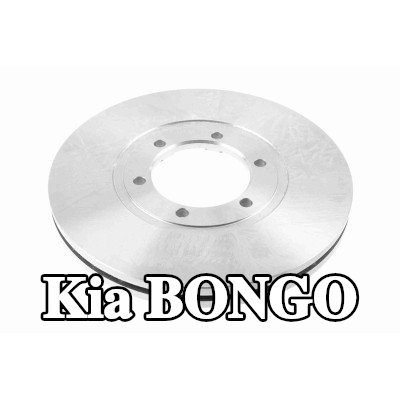 ACKOJA قرص مكابح المحور الأمامي, Ø: 261mm, Outer Diameter: 261mm, مُهوى — 2000 Kia Bongo
