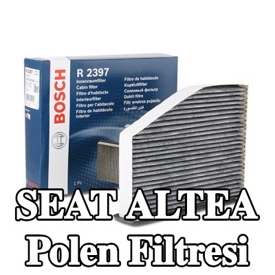 BOSCH Polen filtresi Aktif Karbon Filtresi — SEAT Altea