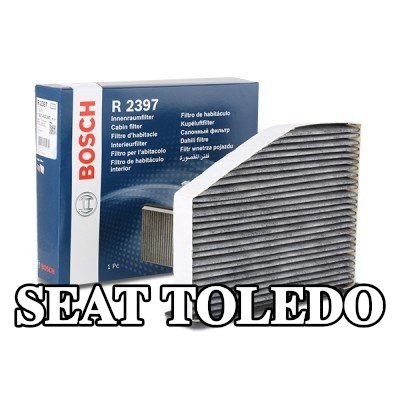 BOSCH مرشح حبوب اللقاح مرشح الكربون المنشط — 2004 SEAT Toledo
