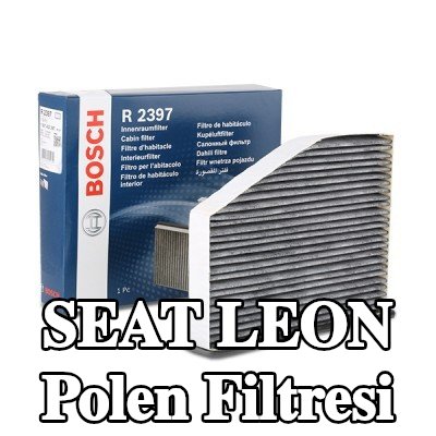 BOSCH Polen filtresi Aktif Karbon Filtresi — 2012 SEAT Leon