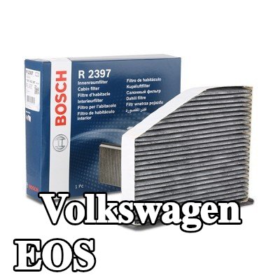 BOSCH مرشح حبوب اللقاح مرشح الكربون المنشط — Volkswagen Eos