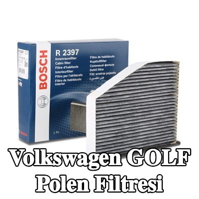 BOSCH Polen filtresi Aktif Karbon Filtresi — 2012 Volkswagen Golf