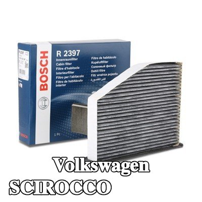 BOSCH مرشح حبوب اللقاح مرشح الكربون المنشط — Volkswagen Scirocco