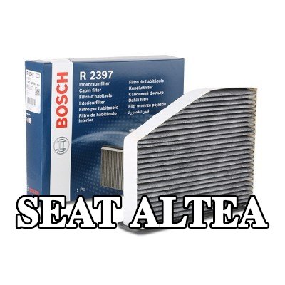 BOSCH مرشح حبوب اللقاح مرشح الكربون المنشط — SEAT Altea