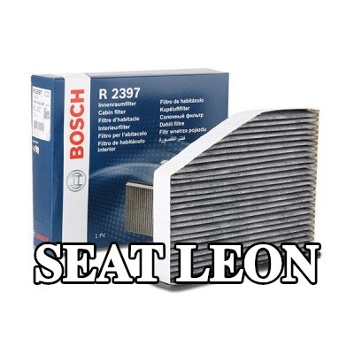 BOSCH مرشح حبوب اللقاح مرشح الكربون المنشط — 2012 SEAT Leon