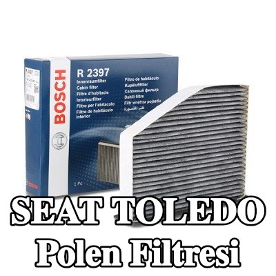 BOSCH Polen filtresi Aktif Karbon Filtresi — 2004 SEAT Toledo