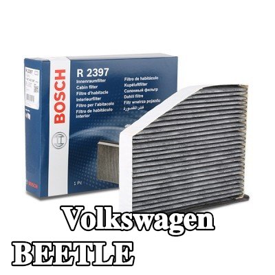 BOSCH مرشح حبوب اللقاح مرشح الكربون المنشط — Volkswagen Beetle