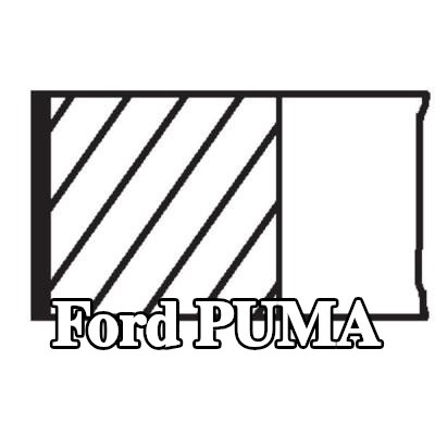 MAHLE مجموعة حلقات المكبس — Ford Puma