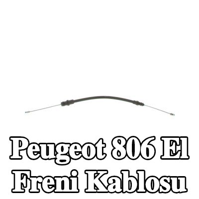 BOSCH El freni kablosu 500mm — Peugeot 806