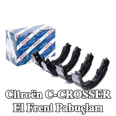 BOSCH El freni pabuçları — Citroën C-crosser