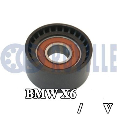 RUVILLE بكرة الانحراف/التوجيه, V-ribbed belt Ø: 55mm — BMW X6
