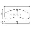 BOSCH Fren balatası seti 17mm — Renault Mascott (5)