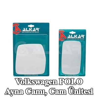 ALKAR Ayna camı, cam ünitesi — Volkswagen Polo